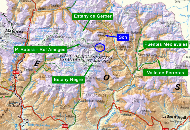 Croquis de las marchas 2025